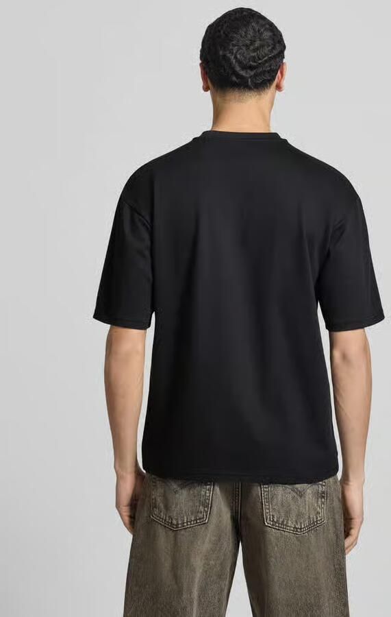 Only & Sons Boxy Fit T-shirt van katoenmix model 'CASPIAN AIRFLEX BOXY' - Foto 4