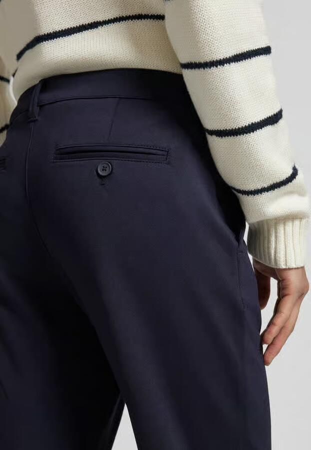 Only & Sons Marineblauwe Stretch Chinos Donkerblauw Blue Heren - Foto 11