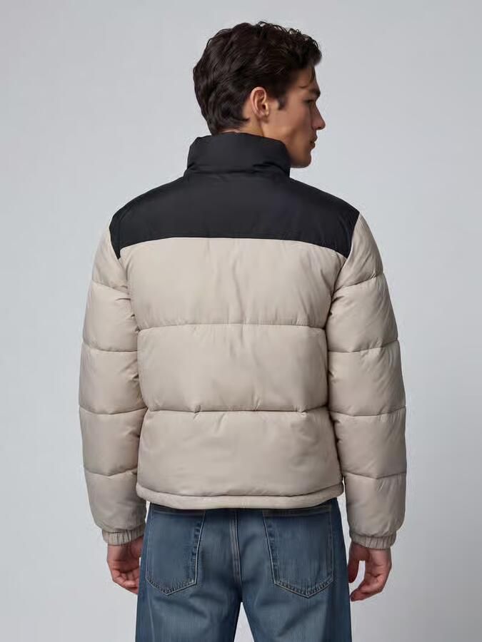 Only & Sons Gewatteerd jack met hoge opstaande kraag model 'ONSMAVERICK' - Foto 3