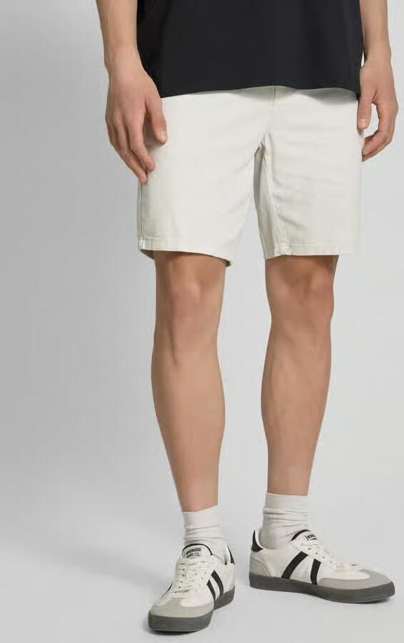 Only & Sons Korte broek van een mix van katoen en linnen model 'LINUS' - Foto 2