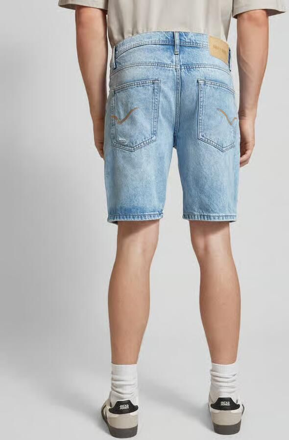 Only & Sons Korte regular fit jeans in destroyed-look model 'EDGE'