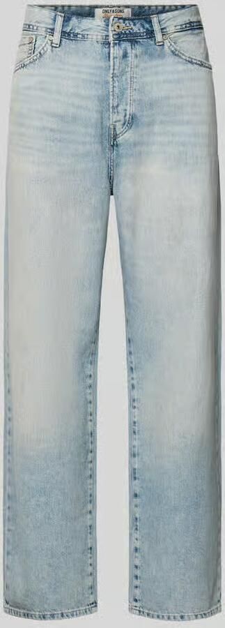 Only & Sons Loose fit baggy jeans van pure katoen model 'FADE' - Foto 4