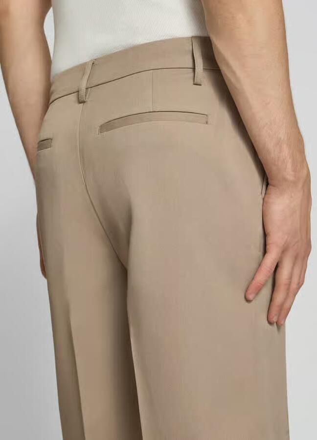 Only & Sons loose fit chinobermuda met viscose