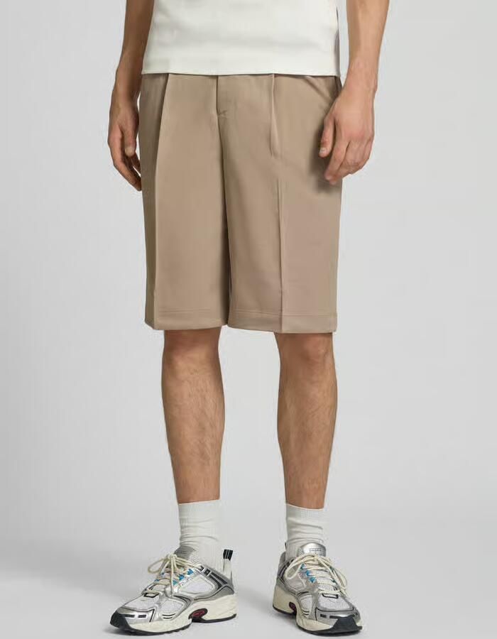 Only & Sons loose fit chinobermuda met viscose - Foto 2
