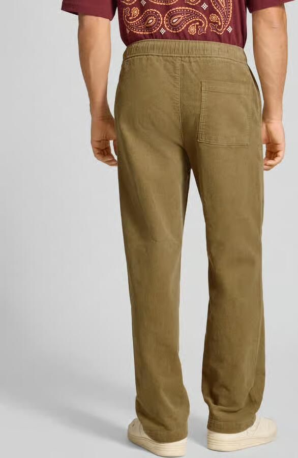 Only & Sons Loose fit corduroy broek van katoenmix model 'FADE' - Foto 3