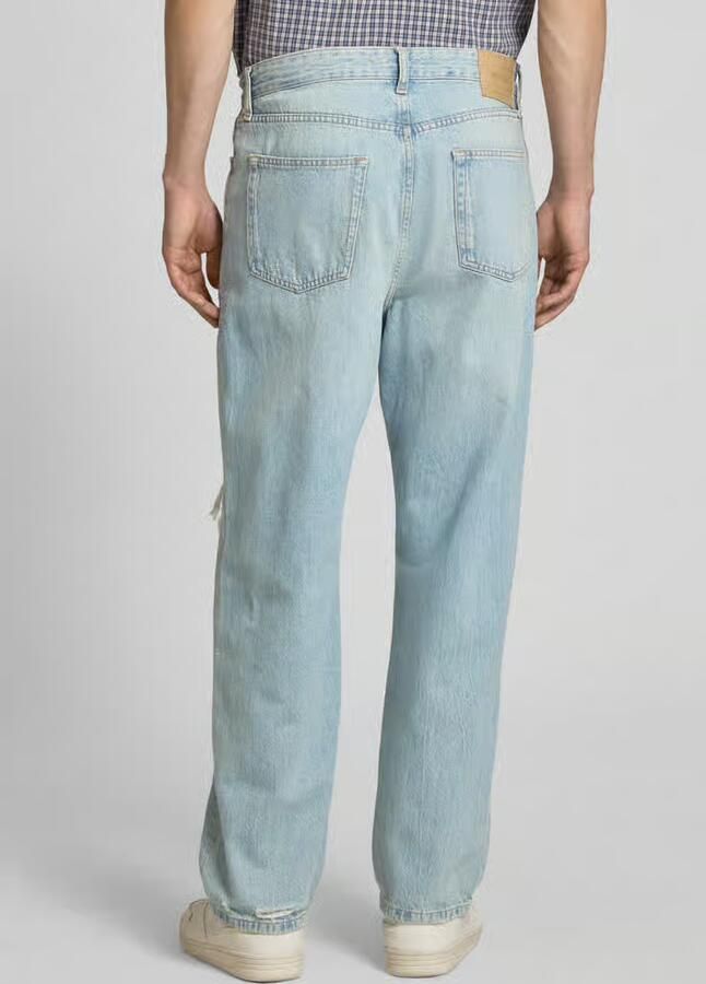 Only & Sons loose fit jeans van pure katoen model 'FADE'