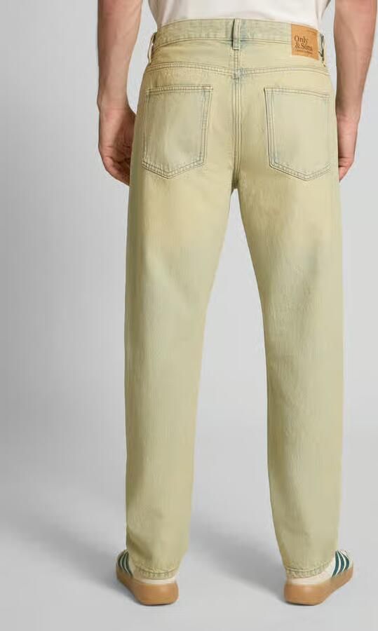ONLY & SONS ONSEDGE straight leg jeans light brown denim - Foto 2