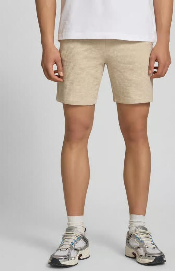 Only & Sons Loose fit sweatshorts van mix van biologisch katoen model 'KIAN' - Foto 10
