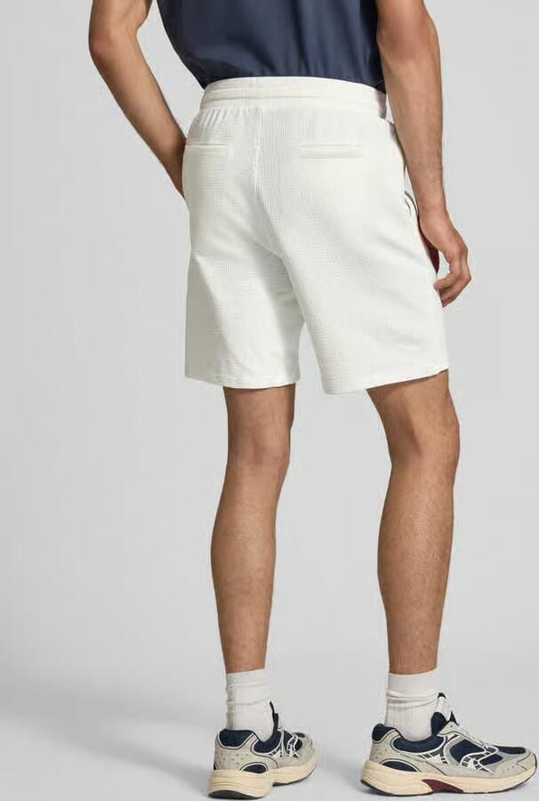 Only & Sons Loose fit sweatshorts van mix van biologisch katoen model 'KIAN' - Foto 7
