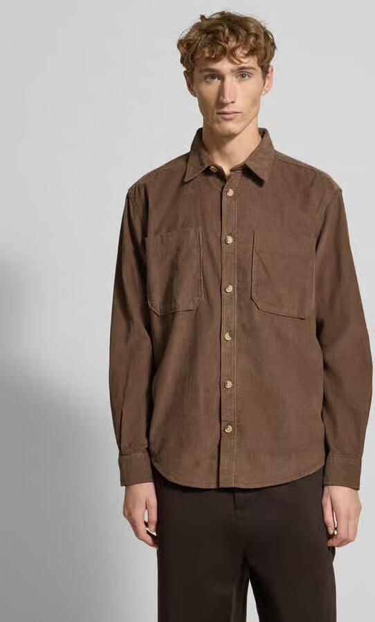Only & Sons Loose fit vrijetijdsoverhemd van puur katoen model 'ALP' - Foto 2