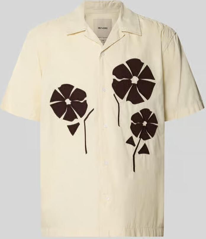 Only & Sons loose fit vrijetijdsoverhemd van puur katoen model 'SEEREN EMBROIDERY' - Foto 2