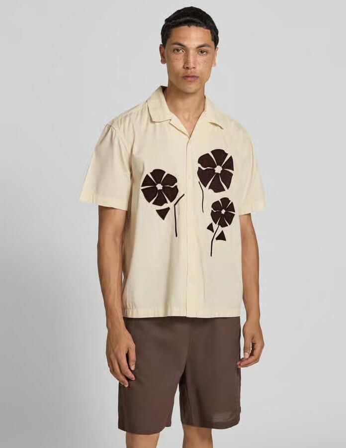 Only & Sons loose fit vrijetijdsoverhemd van puur katoen model 'SEEREN EMBROIDERY' - Foto 3