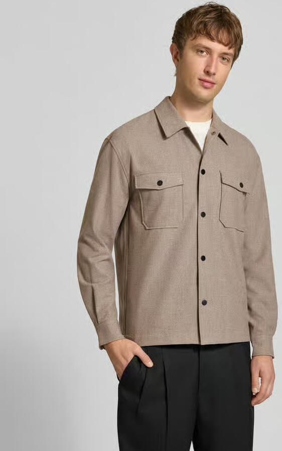 ONLY & SONS Overhemd met lange mouwen ONSMARK BRUSHED 0353 OVERSHIRT - Foto 11