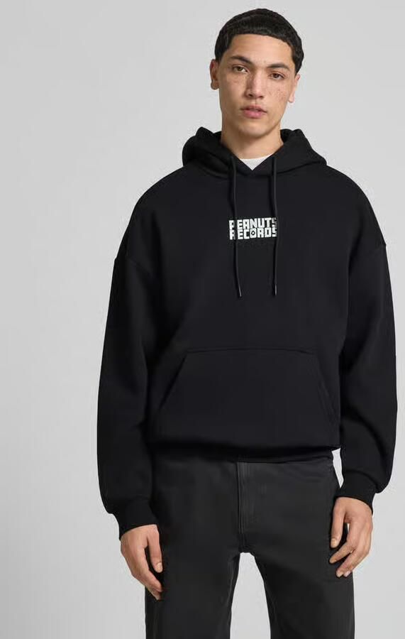 Only & Sons Oversized hoodie van katoenmix model 'PEANUTS BACK' - Foto 4