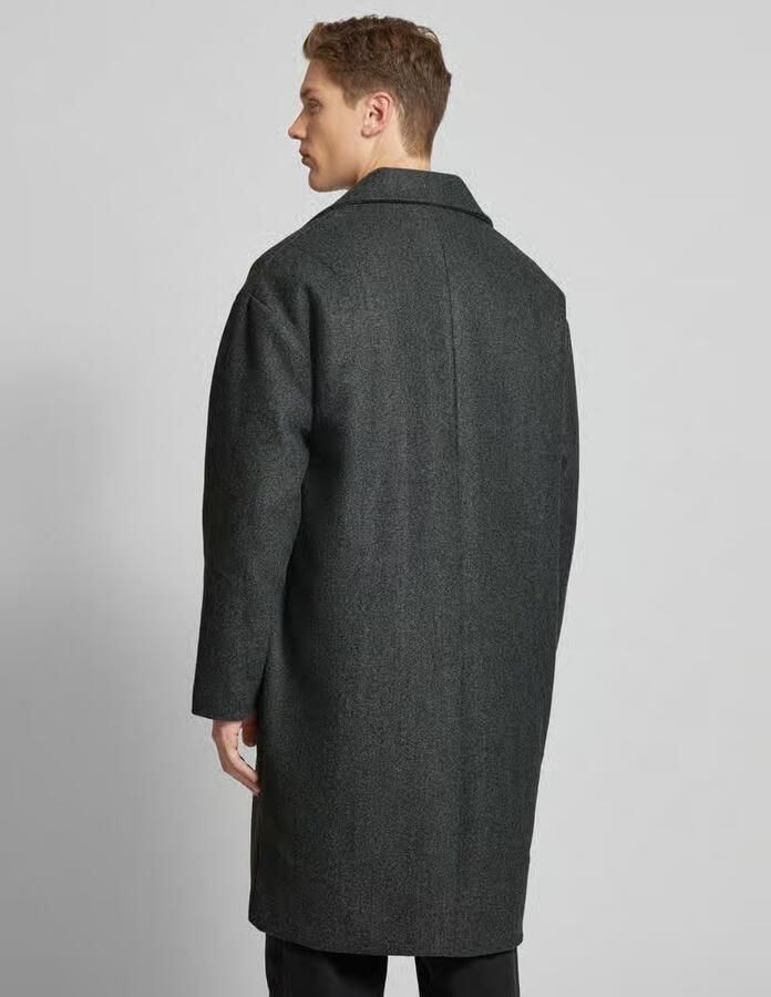 Only & Sons Oversized lange jas met reverskraag model 'WORF'
