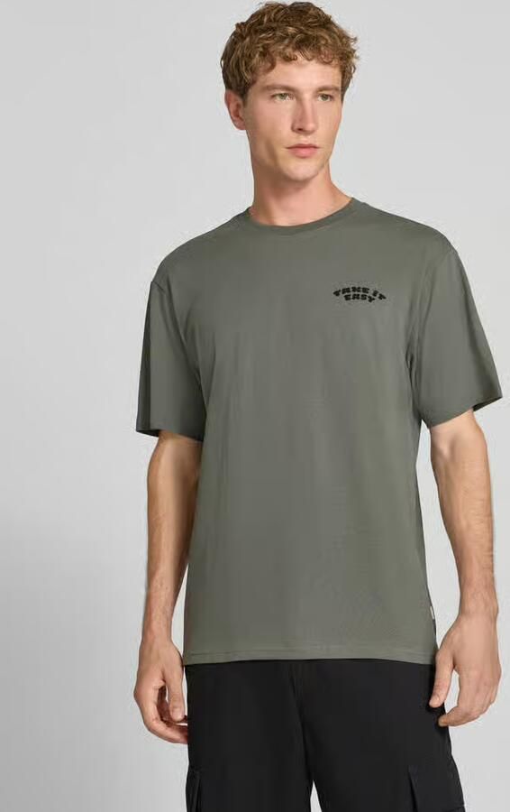 Only & Sons oversized t-shirt van pure katoen model 'PEANUTS' - Foto 3