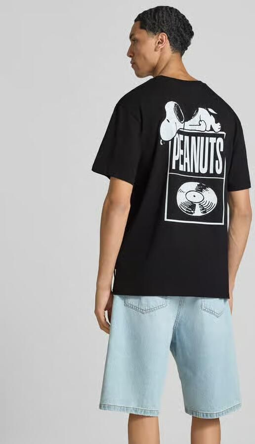 Only & Sons oversized t-shirt van pure katoen model 'PEANUTS'