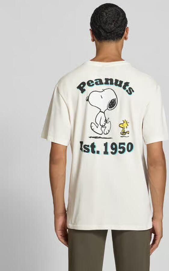 Only & Sons oversized t-shirt van pure katoen model 'PEANUTS'