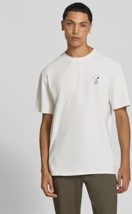 Only & Sons oversized t-shirt van pure katoen model 'PEANUTS' - Foto 3