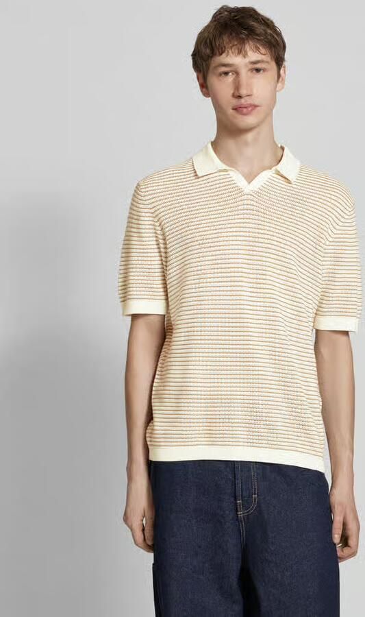 Only & Sons Poloshirt met ribboorden model 'KIAN' - Foto 2