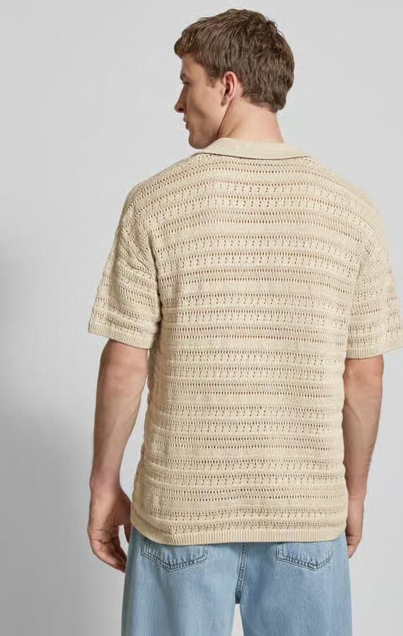 Only & Sons Poloshirt met structuurmotief model 'GRAYSON' - Foto 3