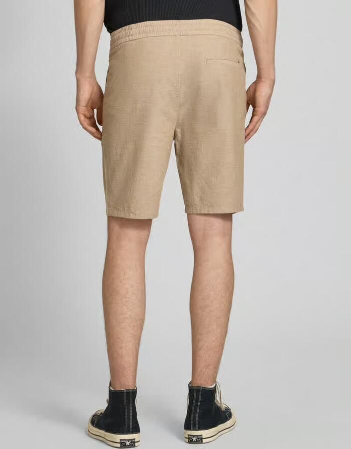 Only & Sons regular fit bermuda van mix van katoen en linnen model 'LINUS' - Foto 2