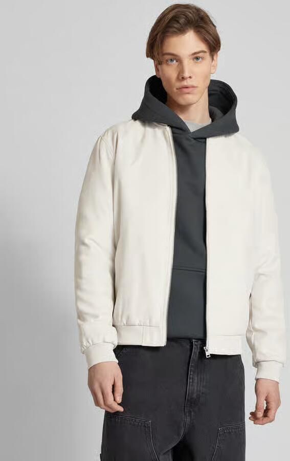 Only & Sons regular fit blouson in leerlook model 'LUCAS' - Foto 15
