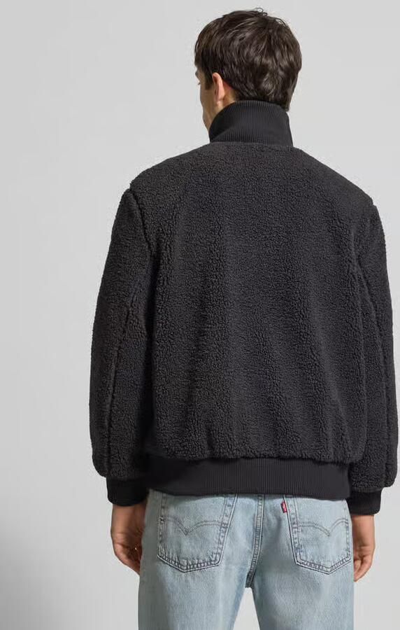 Only & Sons Regular fit bomberjack in de look van imitatiebont model 'RAY'