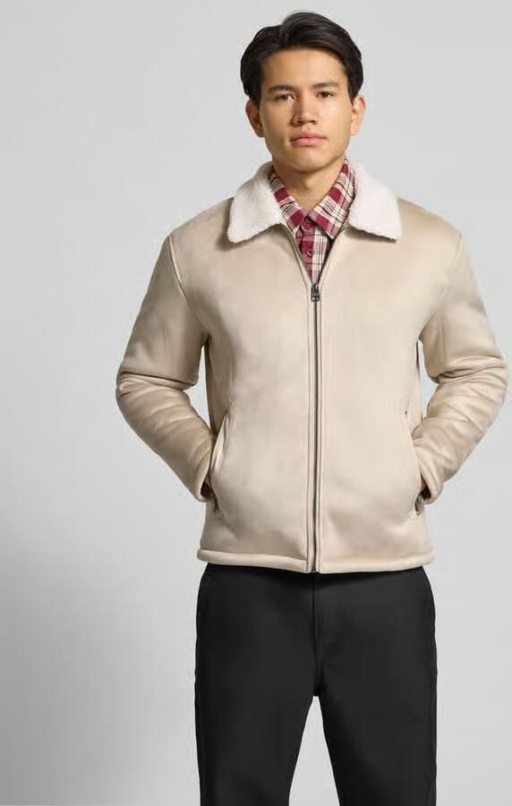 Only & Sons Regular fit bomberjack met kraag van imitatiebont model 'ROYCE' - Foto 2