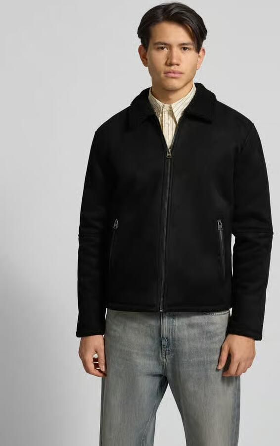 Only & Sons Regular fit bomberjack met kraag van imitatiebont model 'ROYCE' - Foto 2
