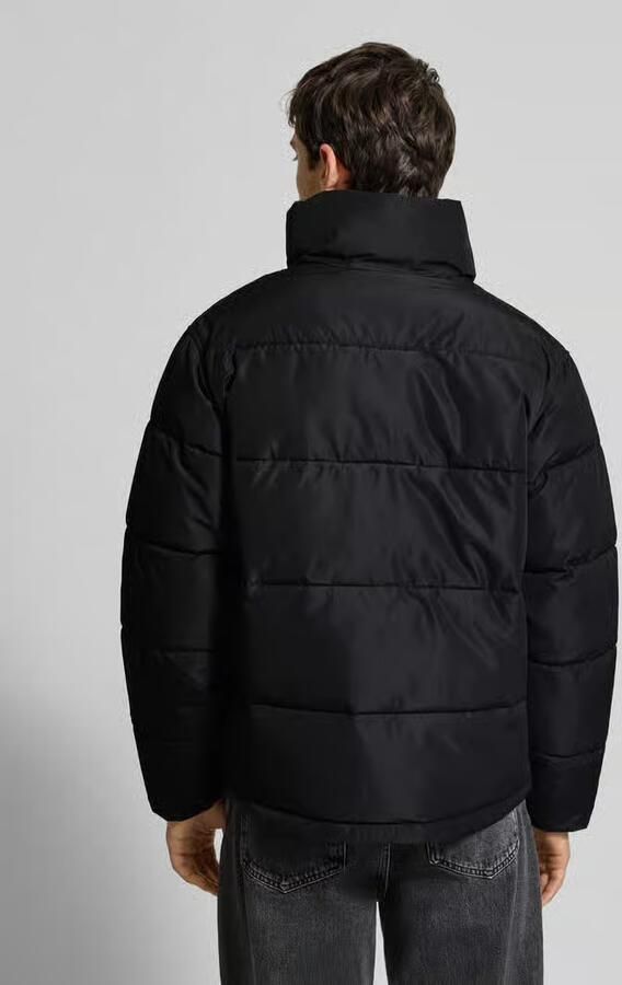 Only & Sons Regular fit gewatteerd jack met opstaande kraag model 'PACK'