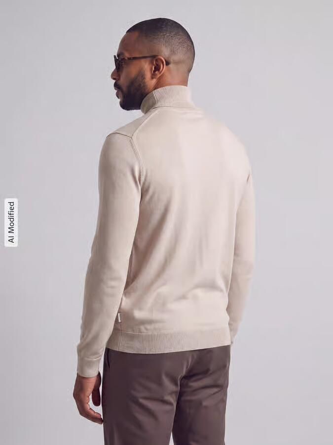 Only & Sons Regular fit coltrui van viscosemix model 'WYLER' - Foto 2