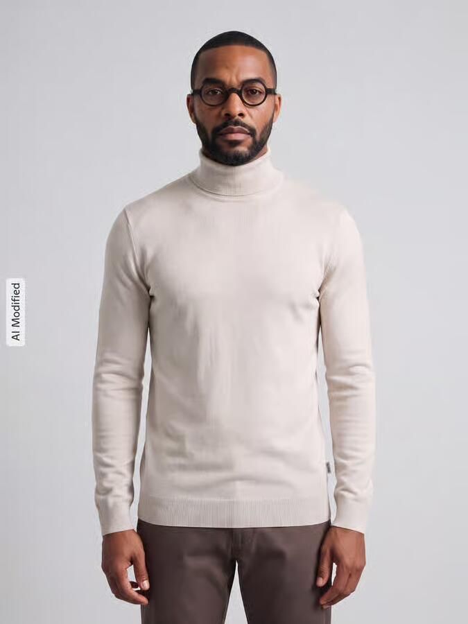 Only & Sons Regular fit coltrui van viscosemix model 'WYLER' - Foto 3