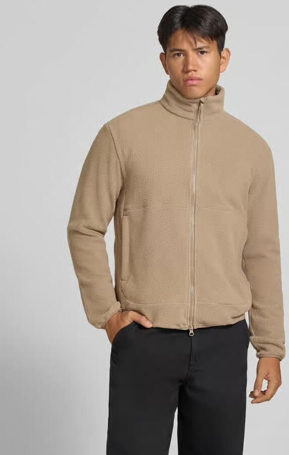 Only & Sons Regular fit fleecejack met opstaande kraag model 'JASON' - Foto 3