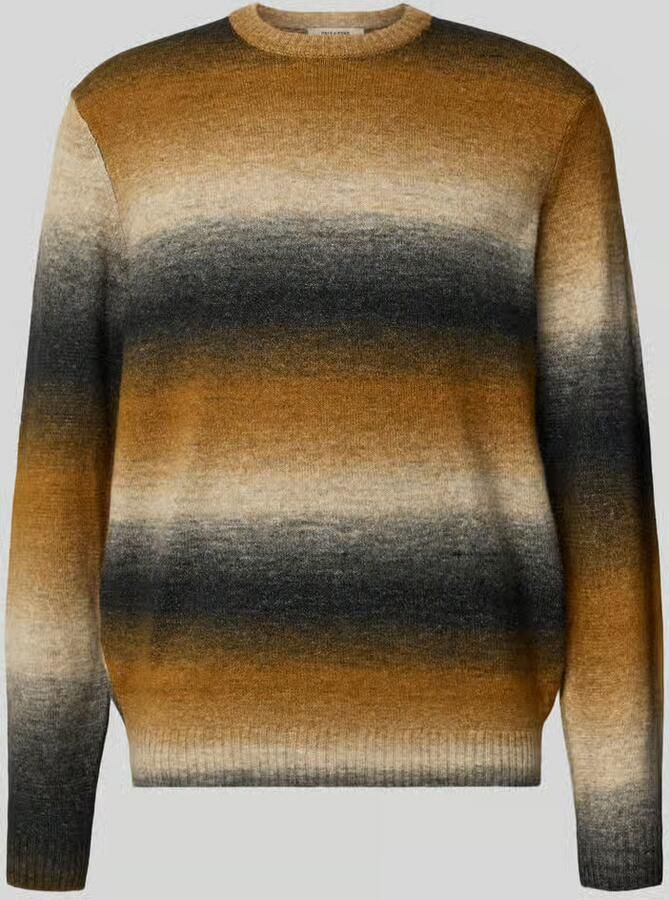 Only & Sons Regular fit gebreide pullover met katoen model 'BERTIL' - Foto 2