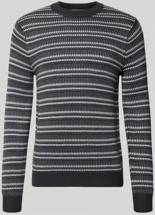 Only & Sons Regular fit gebreide pullover van katoenmix