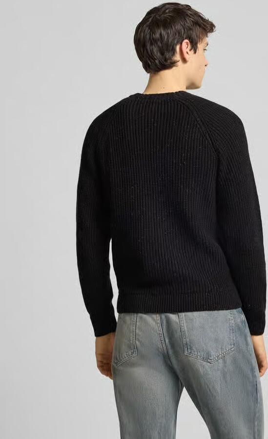 Only & Sons Regular fit gebreide pullover van katoenmix met wol model 'LITUS'