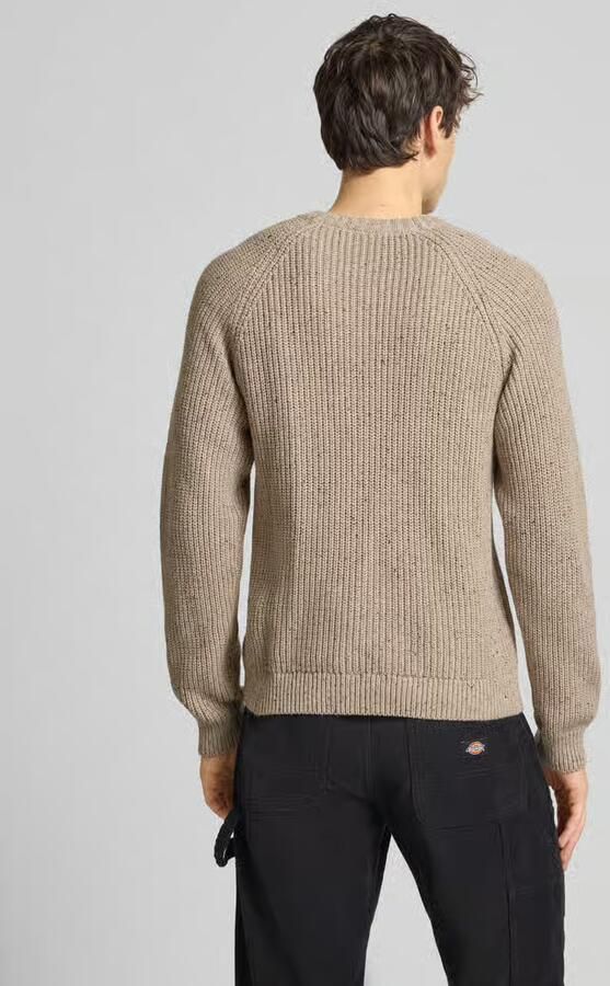 Only & Sons Regular fit gebreide pullover van katoenmix met wol model 'LITUS'