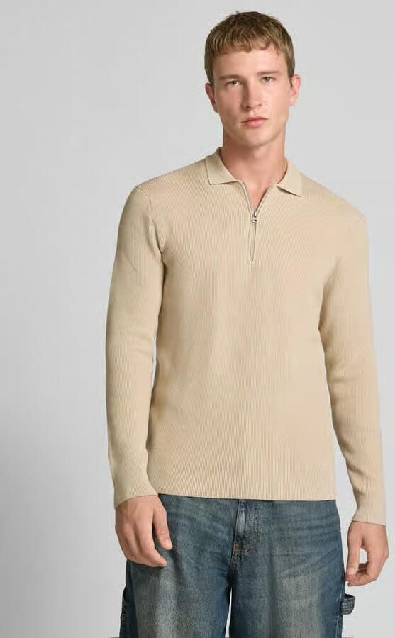 Only & Sons Regular fit gebreide pullover van katoenmix model 'PHIL' - Foto 2