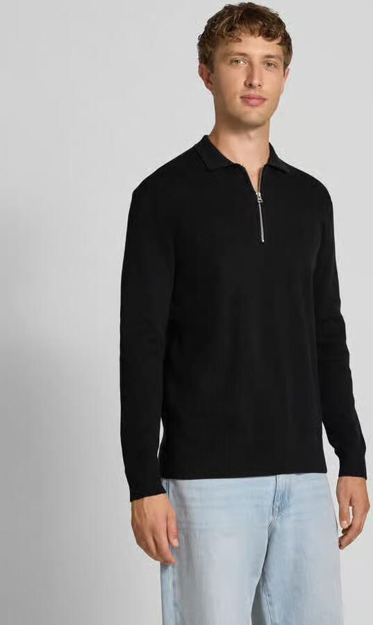 Only & Sons Regular fit gebreide pullover van katoenmix model 'PHIL' - Foto 3