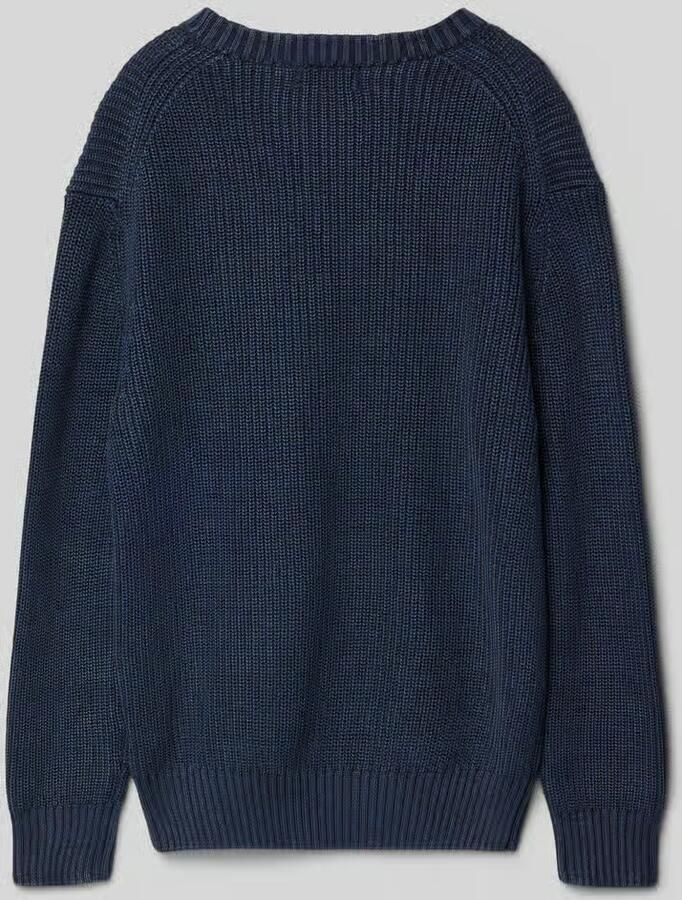 Only & Sons Regular fit gebreide pullover van puur katoen model 'ROSU'