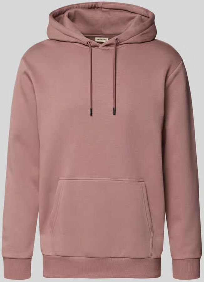 Only & Sons Regular fit hoodie van katoenmix model 'CERES'