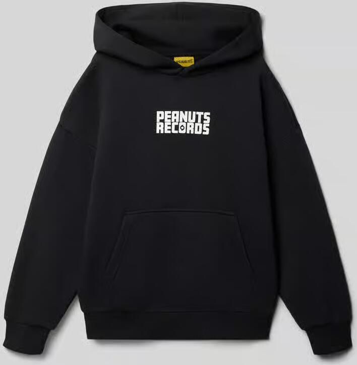 Only & Sons Regular fit HOODIE van Katoenmix Model 'PEANUTS' - Foto 2