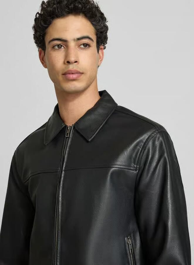 Only & Sons regular fit jack in lederlook model 'JACK'
