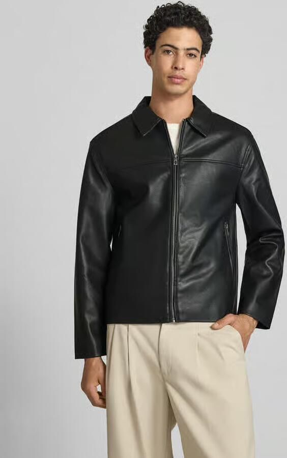 Only & Sons regular fit jack in lederlook model 'JACK' - Foto 4