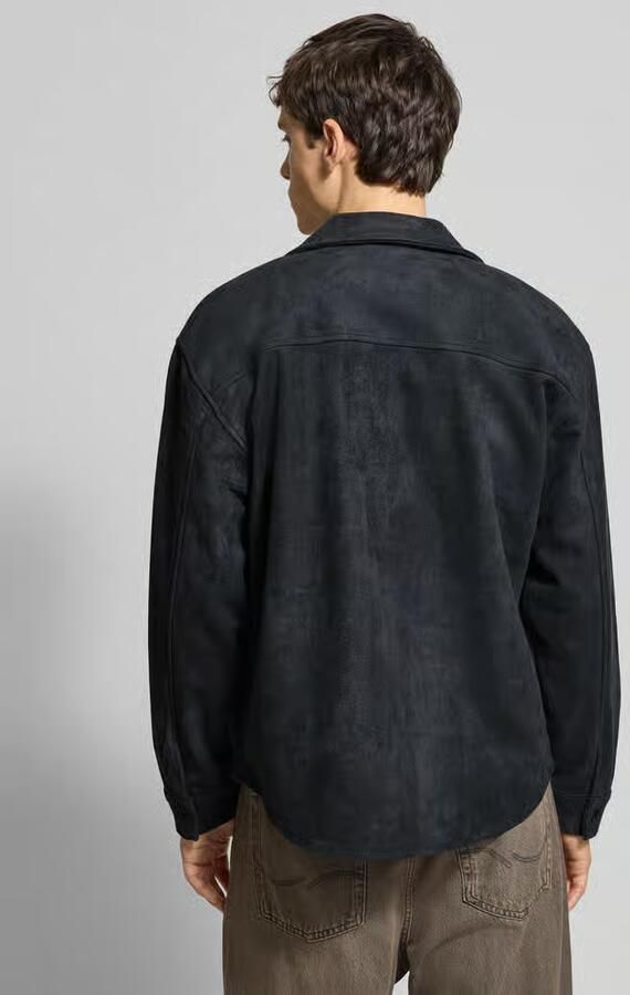 Only & Sons Regular fit jack in suèdelook met klepzakken op de borst model 'RAVI'