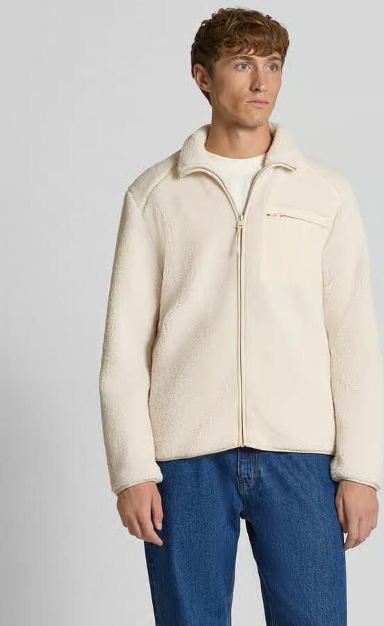 Only & Sons Regular fit jack van imitatiebont met mesh model 'DALLAS' - Foto 2