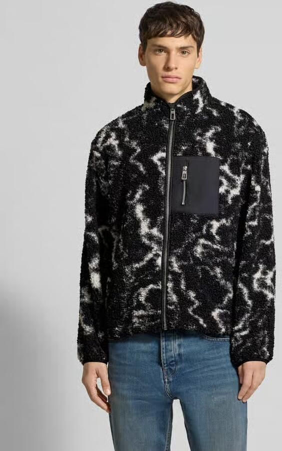 Only & Sons Regular fit jack van teddybont met all-over motief model 'JAIMY' - Foto 2