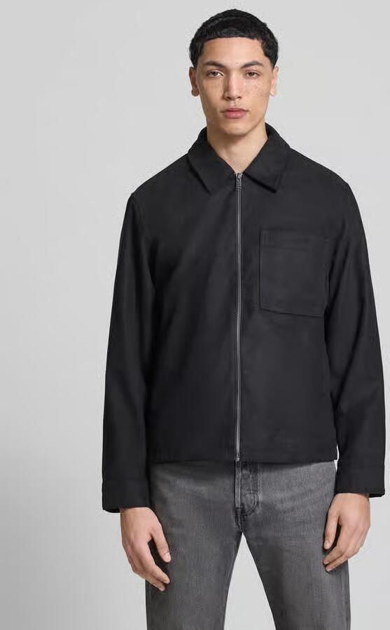 Only & Sons regular fit jas in lederlook model 'RICK' - Foto 3