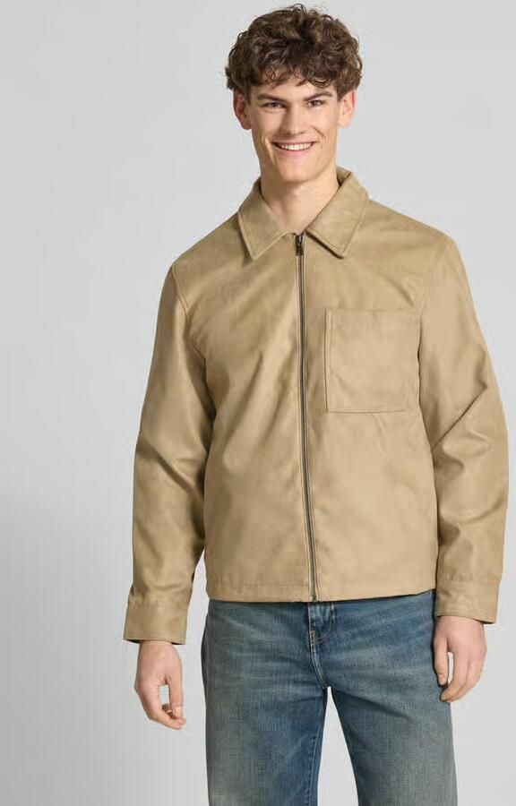 Only & Sons regular fit jas in lederlook model 'RICK' - Foto 2